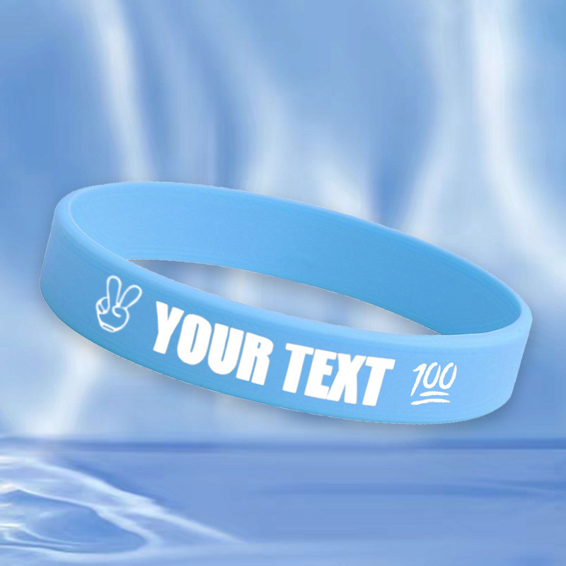 105pcs Custom Silicone Wristbands for Daily Wear and Events